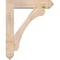 Ekena Millwork Legacy Arts and Crafts Smooth Bracket w/ Offset Brace, Douglas Fir, 7 1/2"W x 34"D x 42"H BKT0806X34X42LEC03SDF - alternate 3